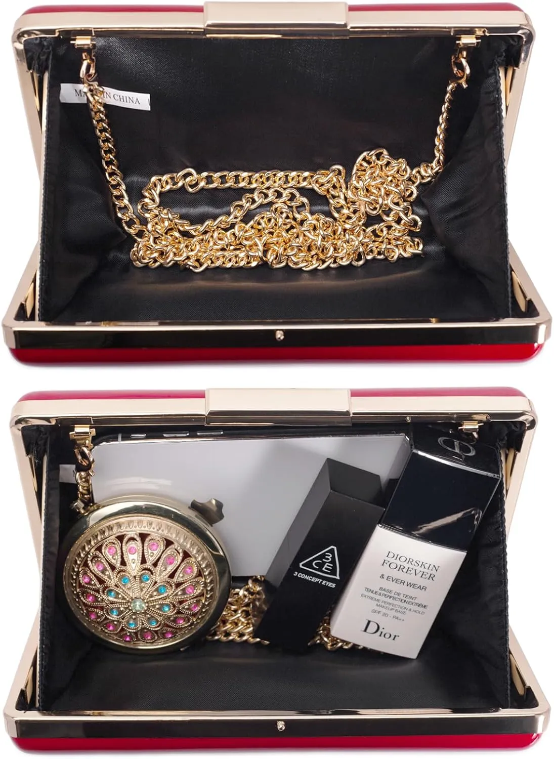 Evening Purse - Small Clutch Purses for Women Wedding and Party, Women's Formal Evening Bag