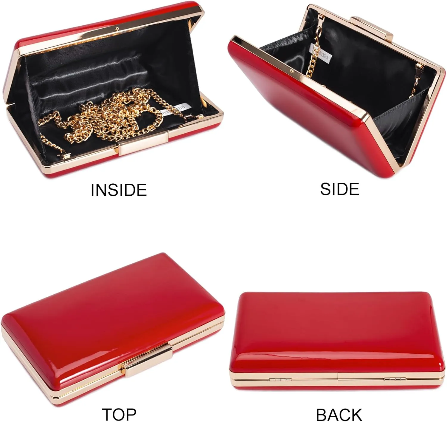 Evening Purse - Small Clutch Purses for Women Wedding and Party, Women's Formal Evening Bag