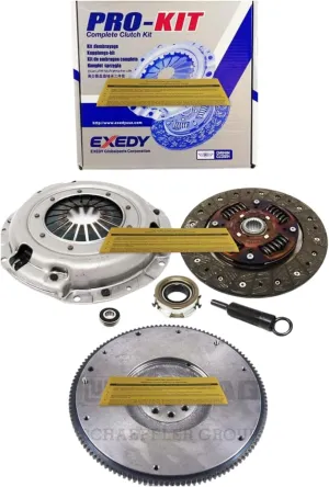 Exedy Clutch Kit And EFT 167806 Flywheel For 1998-2010 Subaru Baja and Forester With EJ25 Non Turbo Engine - OEM Replacement Kit - Enhanced Performance and Reliability -12 Month Brand Warranty