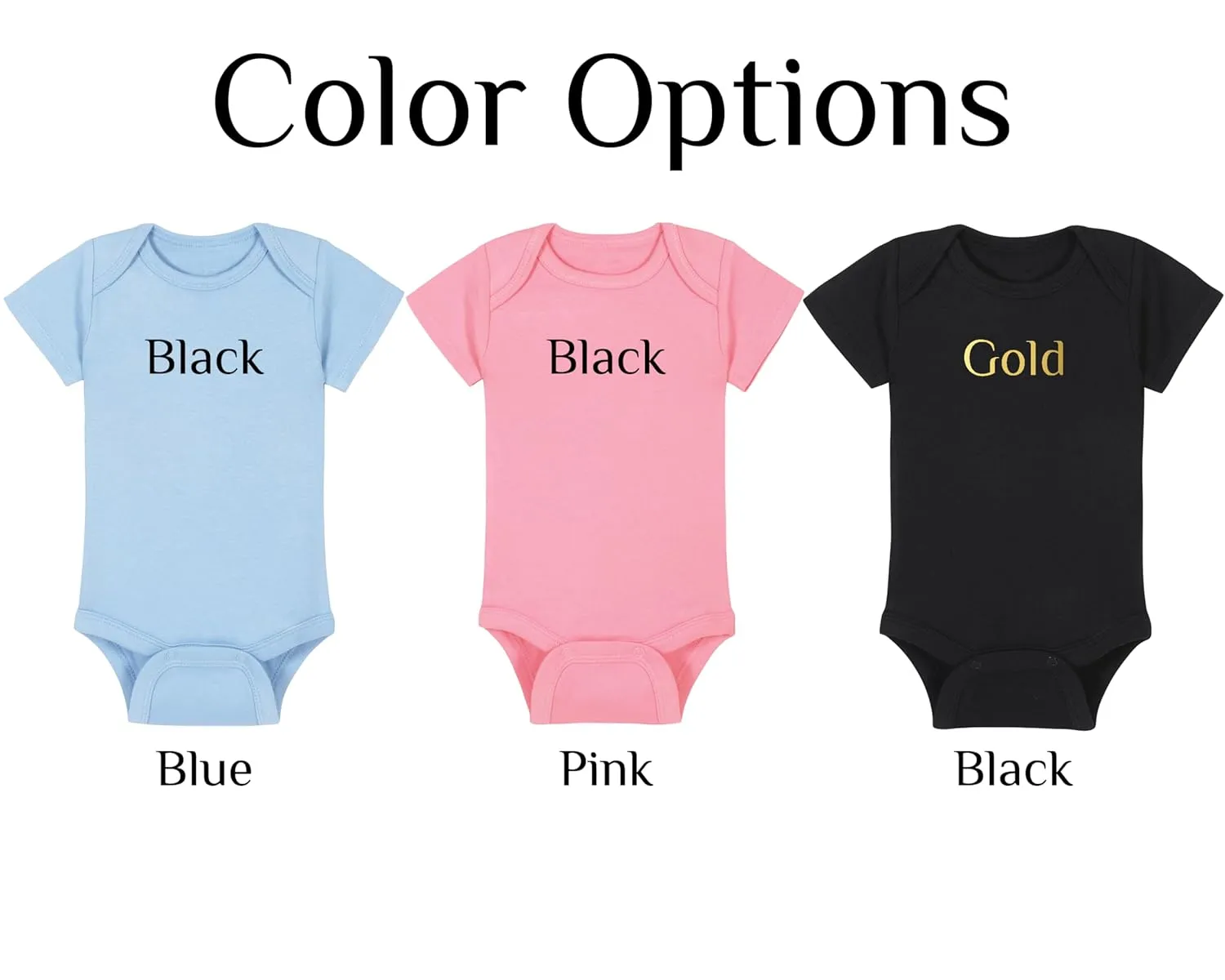 Fantasy Movie Baby Onesie - Even The Smallest Person Can Change The Course Of The Future (3-6 Month - Blue Fabric - Black Design)