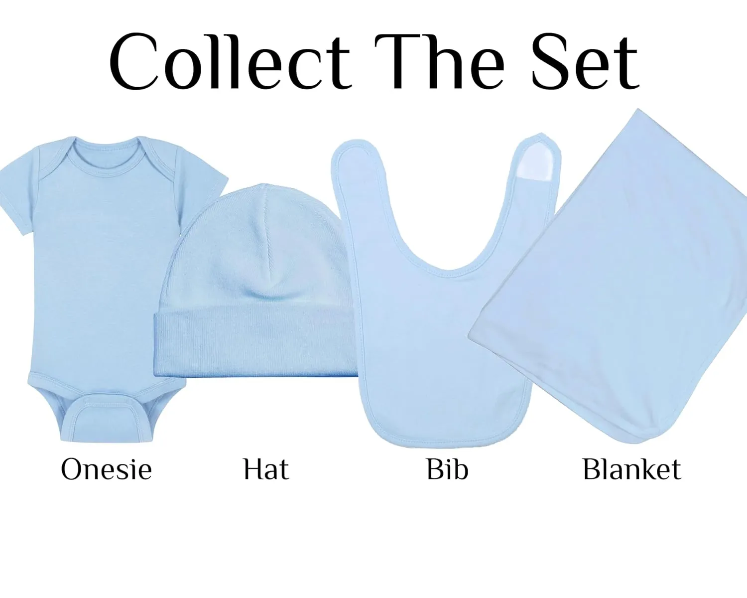 Fantasy Movie Baby Onesie - Even The Smallest Person Can Change The Course Of The Future (3-6 Month - Blue Fabric - Black Design)