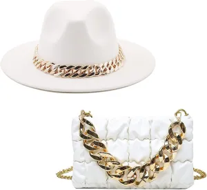 Fedora Hats for Women，FeltPanama Hat，womens fedora