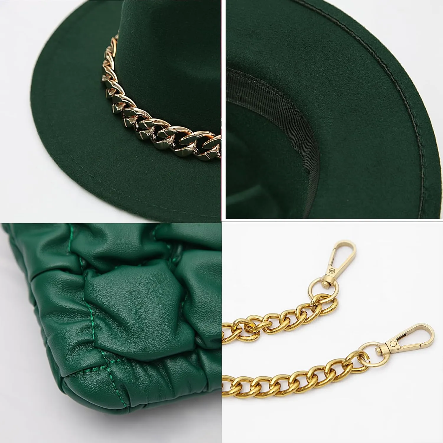 Fedora Hats for Women，FeltPanama Hat，womens fedora