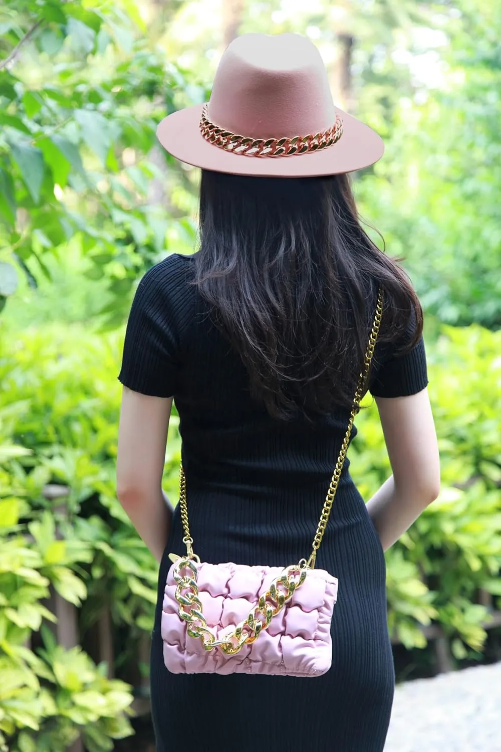 Fedora Hats for Women，FeltPanama Hat，womens fedora