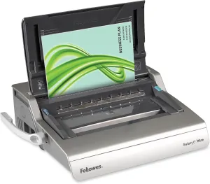 Fellowes Binding Machine Galaxy E Electric Wire Binding (5217801), Gray