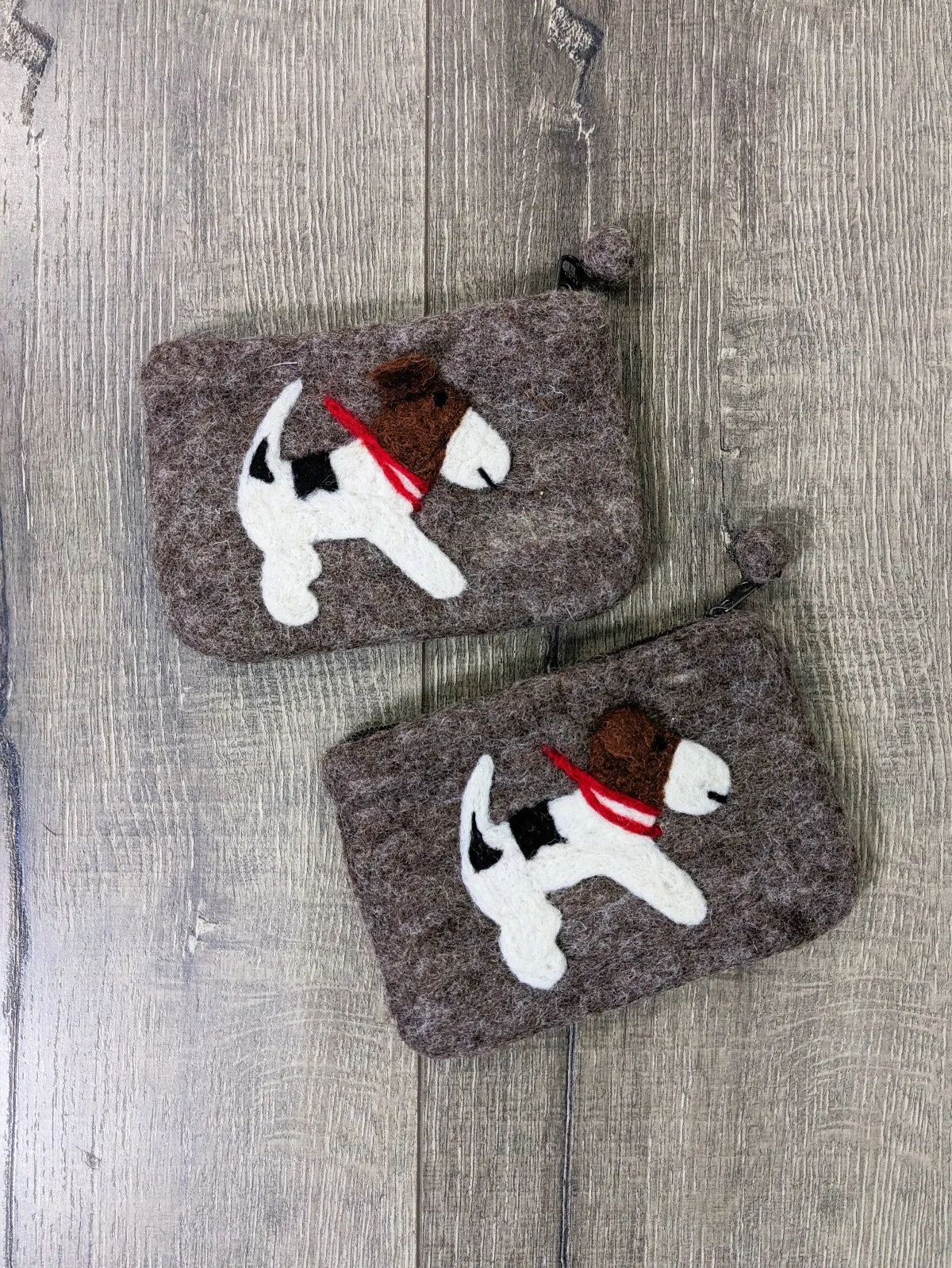 Felt Dog Purse
