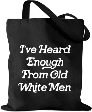 Feminist Pride Tote Bag - Equality Reusable Grocery Bags, Witchy Gifts for Women, Weekender Bag