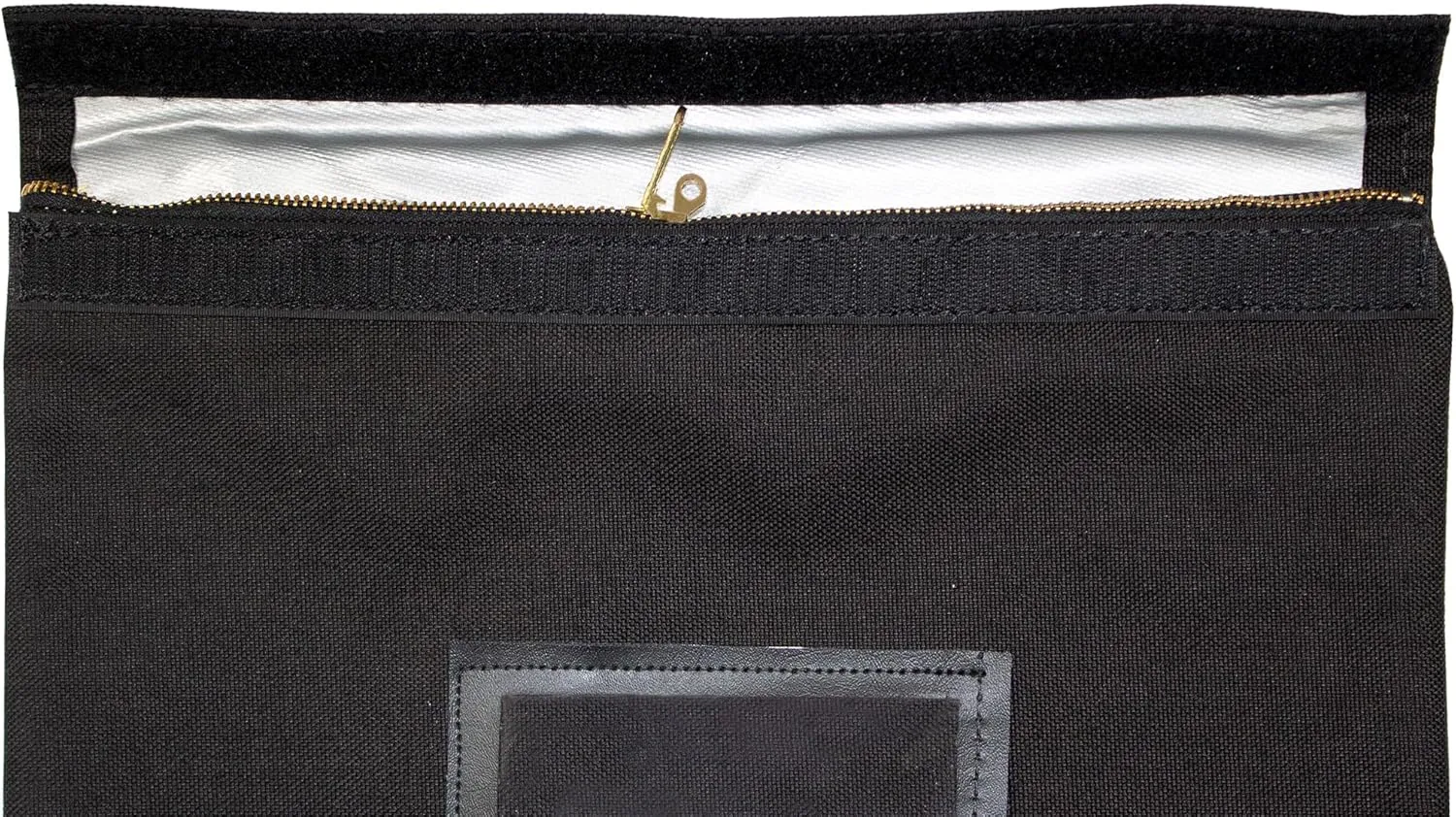 Fire Resistant and Water Repellent Document Bag, 14 x 11 Inch (Black)
