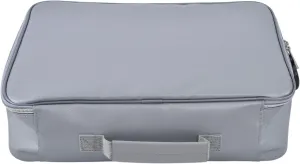 Fireproof Bag, Fireproof Document Bag Large Capacity Fireproof Document Bag Fireproof Money Bag with Lock for Laptops, Legal Documents, Certificates, Certificates (Black) (Silver)