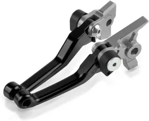 for Beta 4t 4-Stroke 450RR 498RR 2012 2013-2020 Motocross Dirt Bike CNC Aluminum Brake Clutch Levers Foldable Lever Motorcycle Pivot Lever Lever (Color : Black)