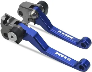 for Hon&da XR400 1996 1997 1998 1999 2000 2001 2002 2003 2004 Motocross Dirt Bike CNC Aluminum Brake Clutch Levers Foldable Lever Motorcycle Pivot Lever Lever (Color : Blue)