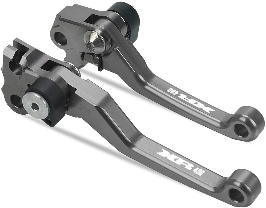 for Hon&da XR400 1996 1997 1998 1999 2000 2001 2002 2003 2004 Motocross Dirt Bike CNC Aluminum Brake Clutch Levers Foldable Lever Motorcycle Pivot Lever Lever (Color : G)