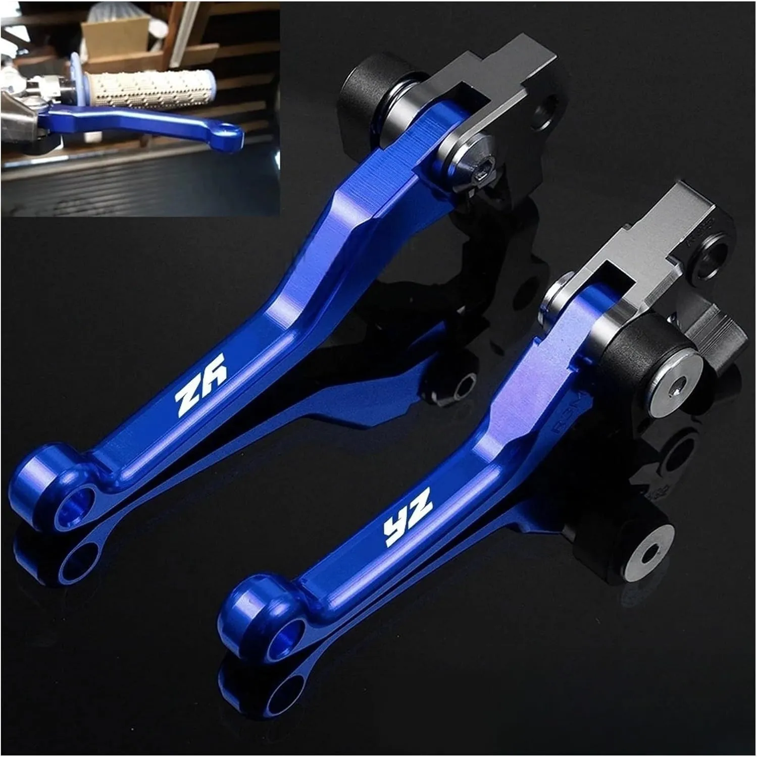 for Ya&maha YZ65/YZ80/YZ85/YZ125/YZ250/YZ125X/YZ250X/YZ250FX CNC Motorcycle Pivot Brake Clutch Levers