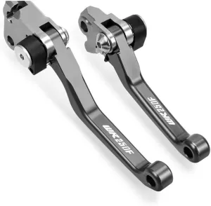 for Yama&ha WR250F WR 250F 2001-2015 2008 2011 2012 Motocross Dirt Bike CNC Aluminum Brake Clutch Levers Foldable Lever Motorcycle Pivot Lever Lever Handle(G)
