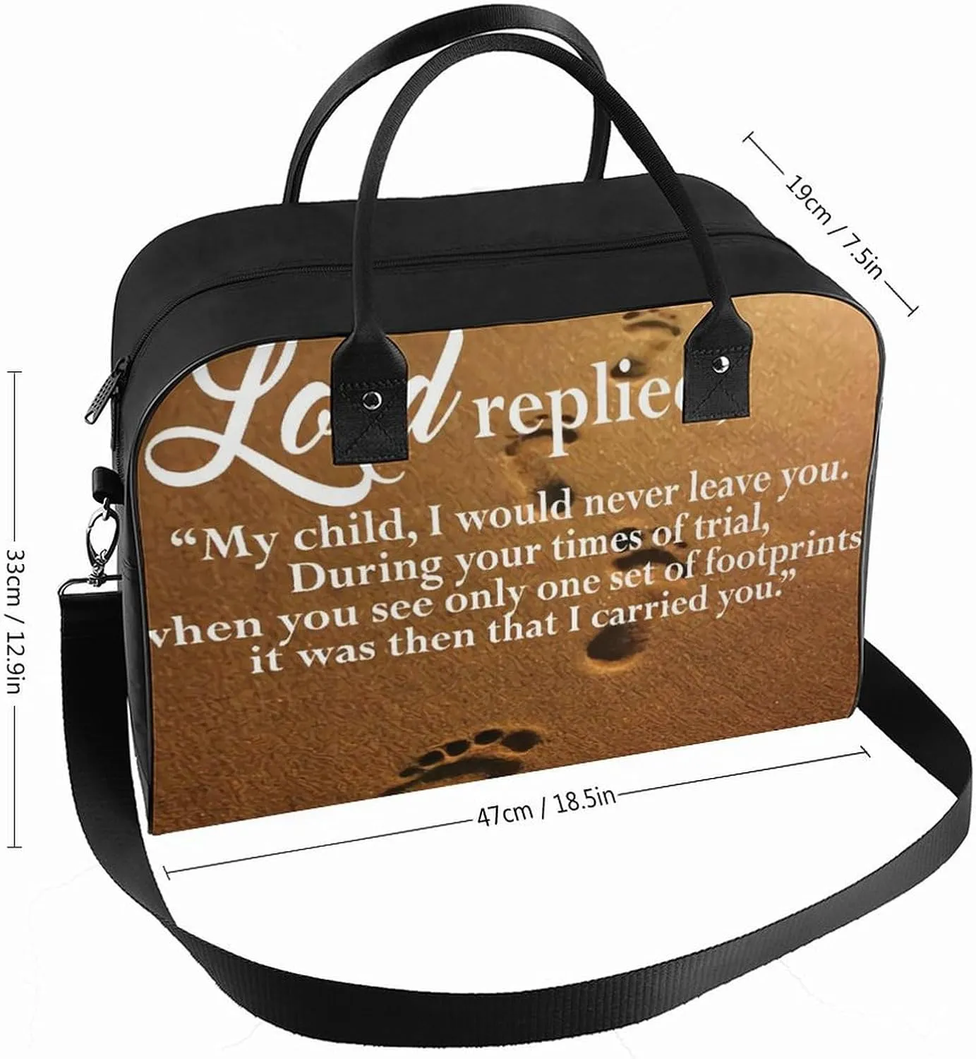 Funny Hot Dog Travel Handbag with A Large Capacity Design That Can Be Reused