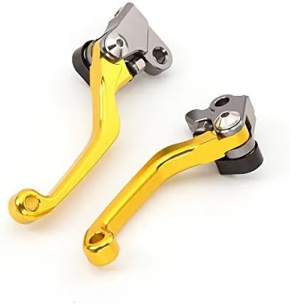 FXCNC CNC Aluminum Dirt Bike Pivot Brake Clutch Levers Compatible with TRX400EX TRX 400 EX 1999 2000 2001 2002 2003 2004 2005 2006 2007 2008