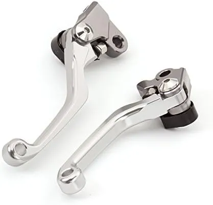 FXCNC CNC Aluminum Dirt Bike Pivot Brake Clutch Levers Compatible with TRX400EX TRX 400 EX 1999 2000 2001 2002 2003 2004 2005 2006 2007 2008
