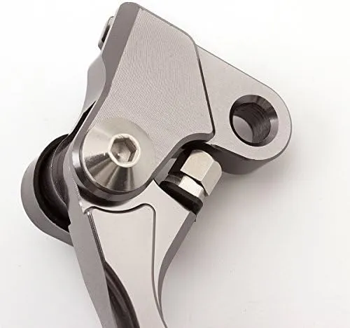 FXCNC CNC Aluminum Dirt Bike Pivot Brake Clutch Levers Compatible with TRX400EX TRX 400 EX 1999 2000 2001 2002 2003 2004 2005 2006 2007 2008