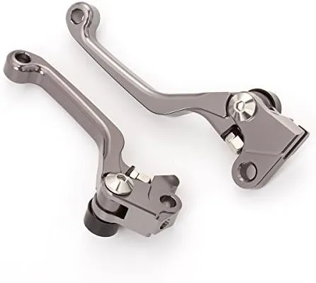 FXCNC CNC Aluminum Dirt Bike Pivot Brake Clutch Levers Compatible with TRX400EX TRX 400 EX 1999 2000 2001 2002 2003 2004 2005 2006 2007 2008