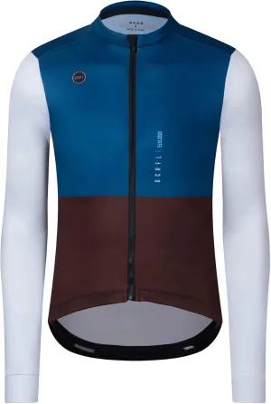 GCRFL Men's Cycling Jersey Long Sleeves Road Bike Jersey Shirt Cycling Tops, Zipper Pocket Lightweight PRO Race Fit UPF 50 