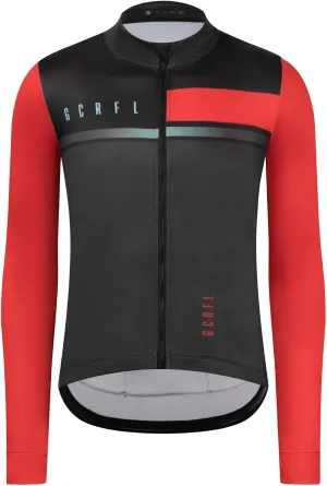 GCRFL Winter Cycling Jersey Men Cold Weather Biking Cycling Clothing Thermal Fleece Bicycle Clothing Cycling Softshell Jacket