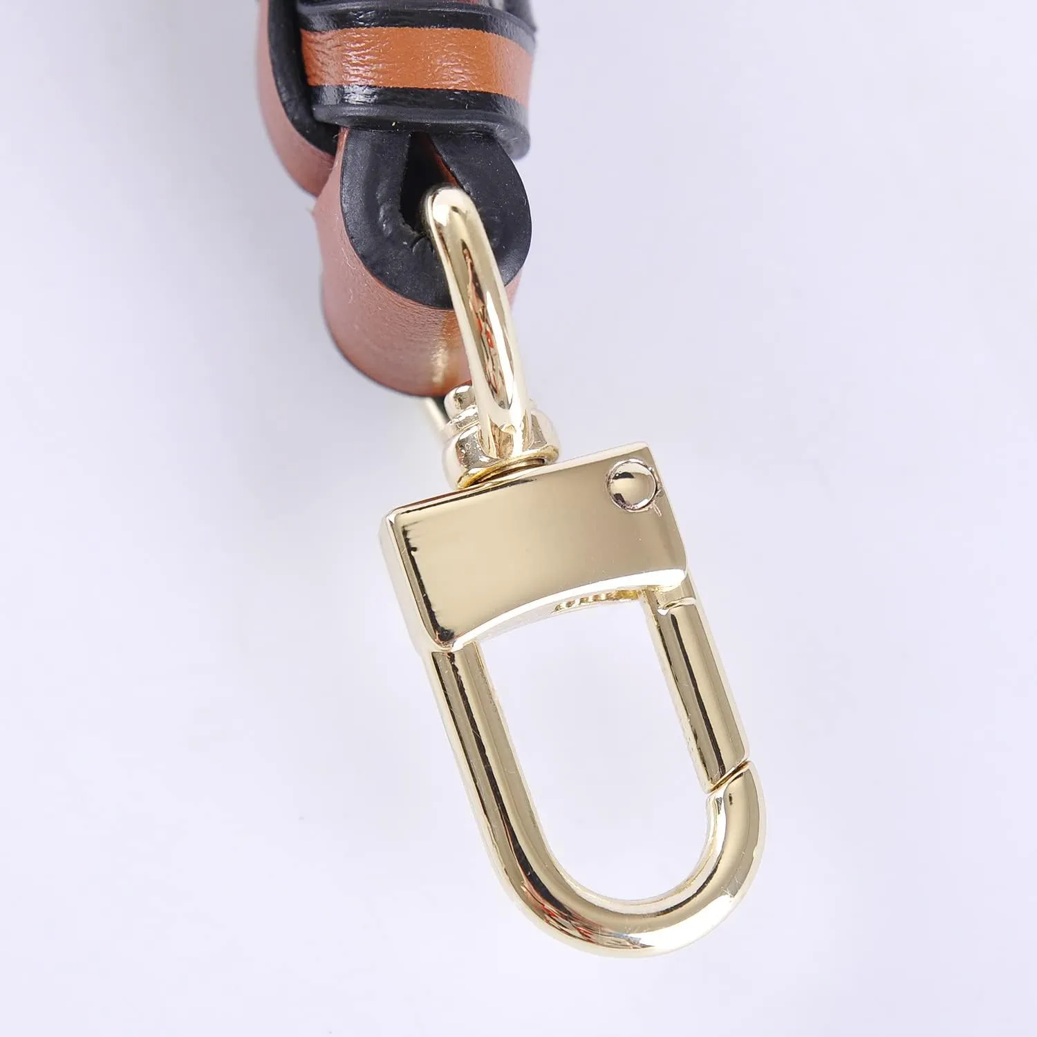 Genuine Vachetta Leather Braided Handle Compatible for Beaubourg Hobo Top Handle Neonoe Strap (12.2" L, Brown)