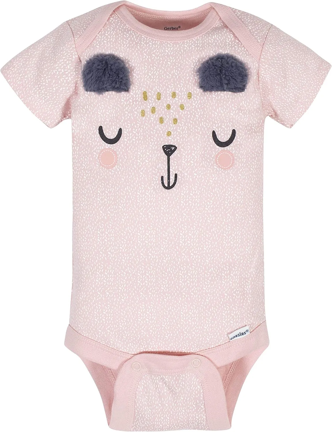 Gerber baby-girls 8-pack Short Sleeve Onesies Bodysuits