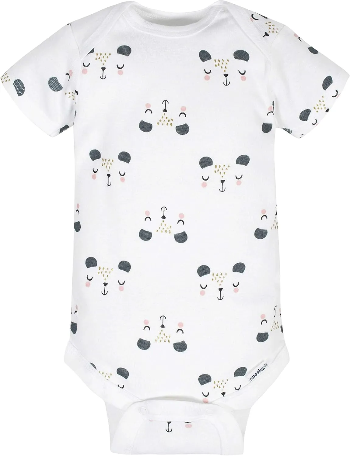 Gerber baby-girls 8-pack Short Sleeve Onesies Bodysuits