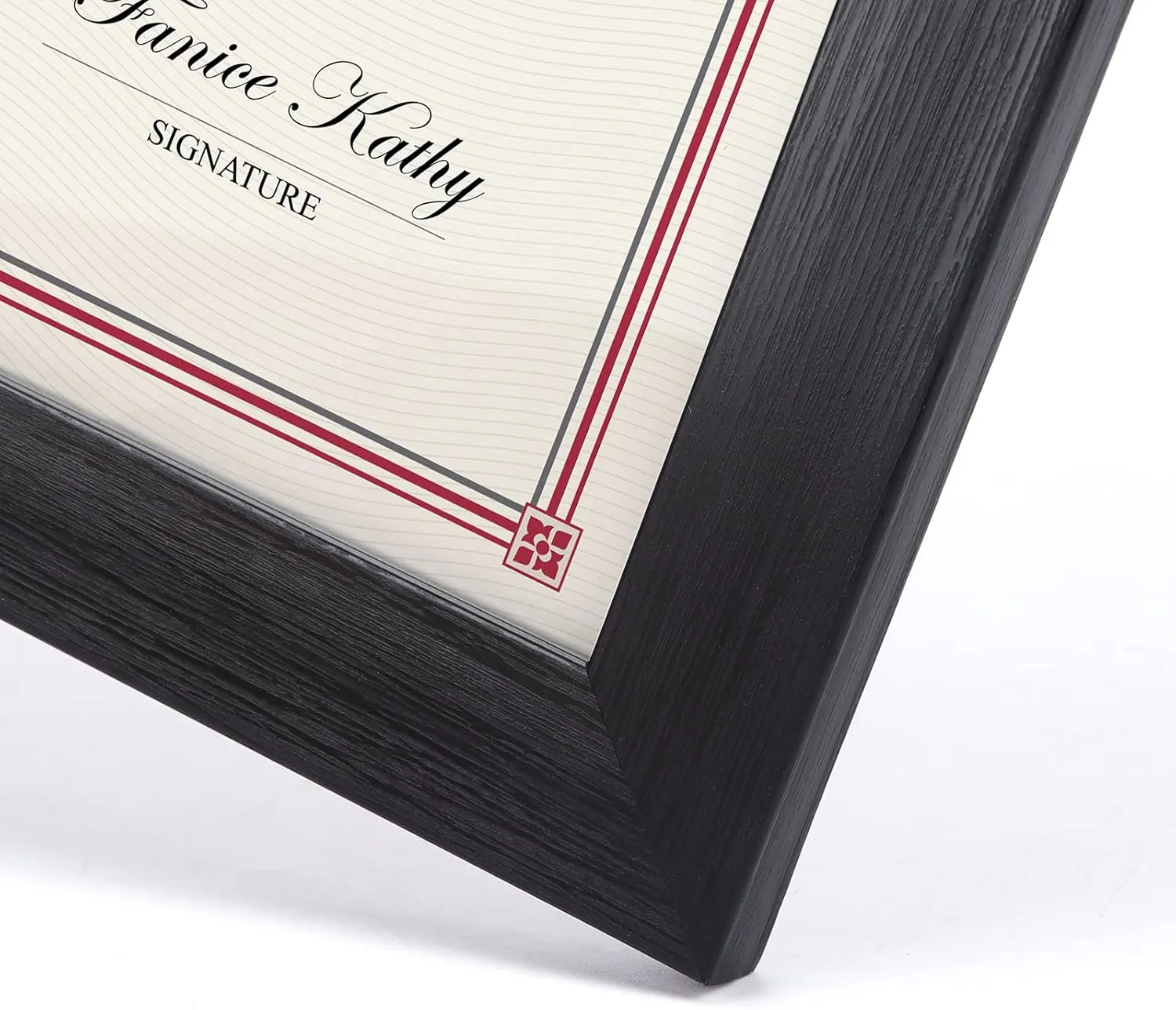 Giftgarden Black 8.5x11 Picture Frame Set of 12, Multi 8.5 x 11 Frames Bulk for Award Certificate Document Diploma, Wall or Tabletop Display