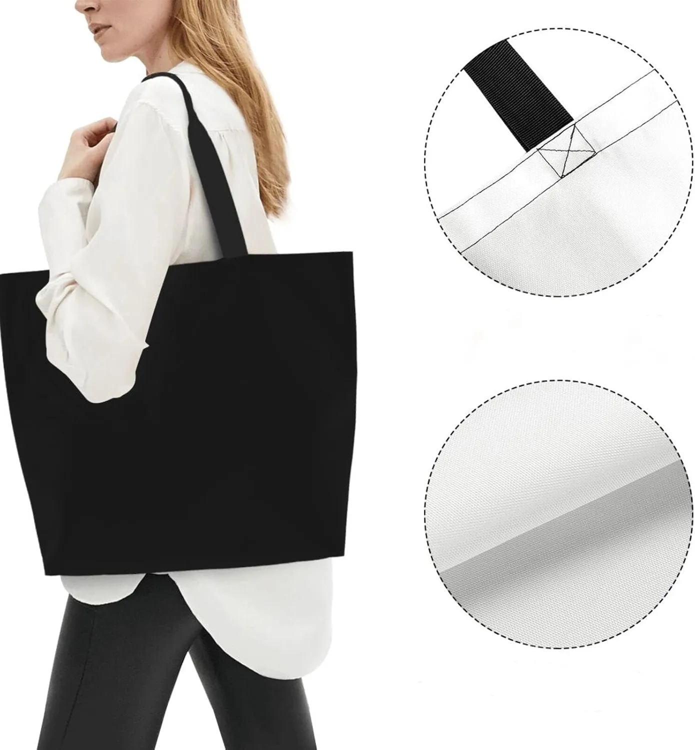 Golf Sports Ball Cute Tote Bag Beach Bag Large Capacity Grocery Bag Reusable Shopping bags for Women