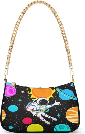 Groovy Space Explorer Hand Bag, Shoulder Bag for Women Crossbody
