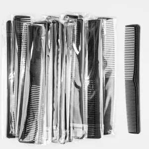 Hair Combs Bulk Individually Wrapped,Travel Size Comb Bulk Plastic Hair Combs for Women and Men,Pocket Hair Combs for Travel Hotel Homeless Shelter Church (Pack of 200)