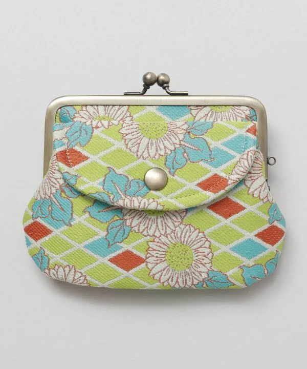 HANA Retro Double GAMAGUCHI Clasp Purse