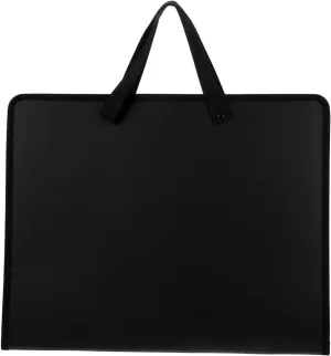 Handheld File Bag Portable Art Portfolio for Students Dirt Resistant Artwork Organizer Lightweight Design for Easy Carrying Multipurpose Storage for Drawing Painting Supplies