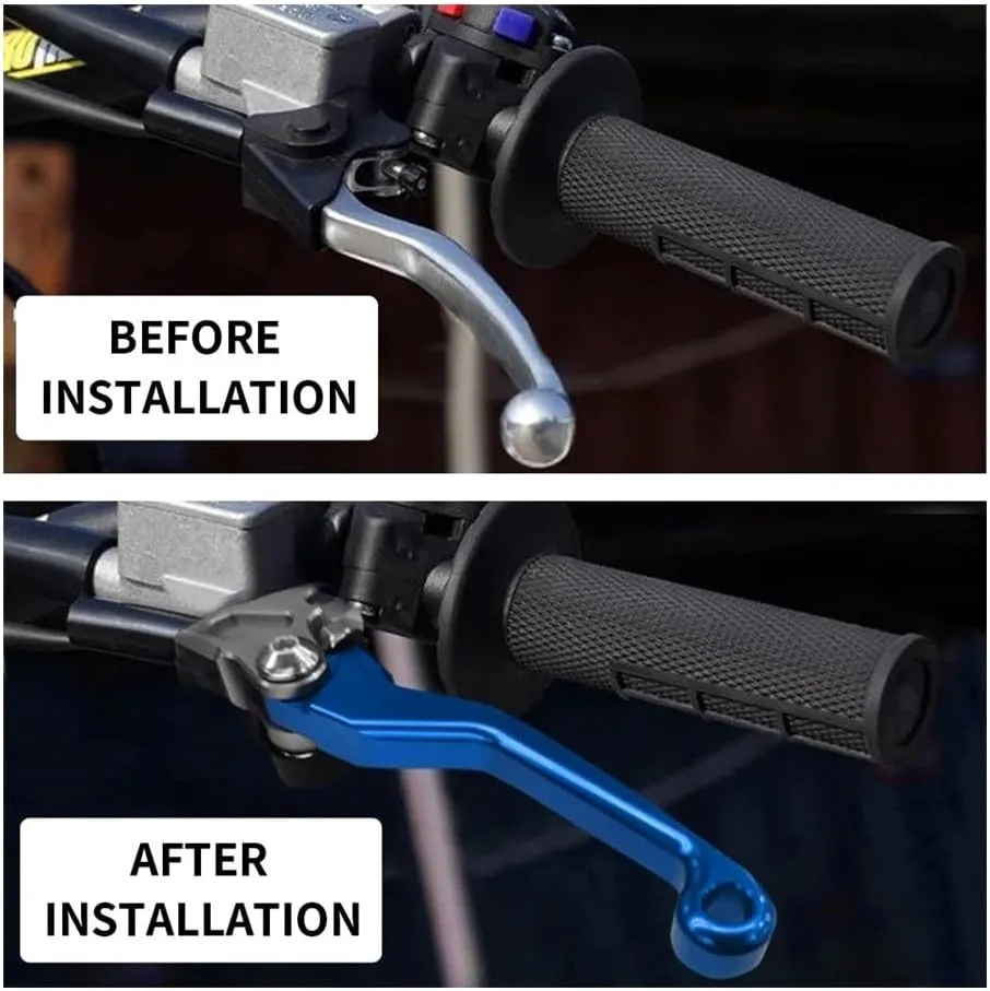Handle Clutch Brake Lever for TW200 TW 200 2000-2017 2016 2015 2014 2013 2012 2011 Motorcycle Pivot Clutch Brake Levers Dirt Bike Lever Handle Grip