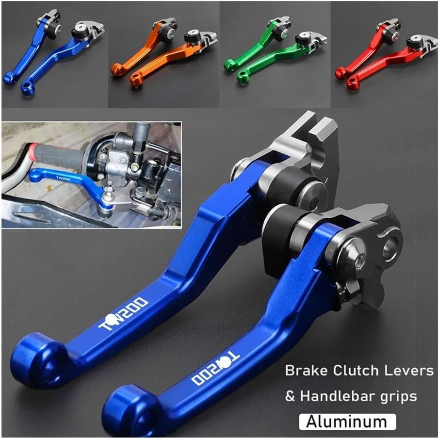 Handle Clutch Brake Lever for TW200 TW 200 2000-2017 2016 2015 2014 2013 2012 2011 Motorcycle Pivot Clutch Brake Levers Dirt Bike Lever Handle Grip
