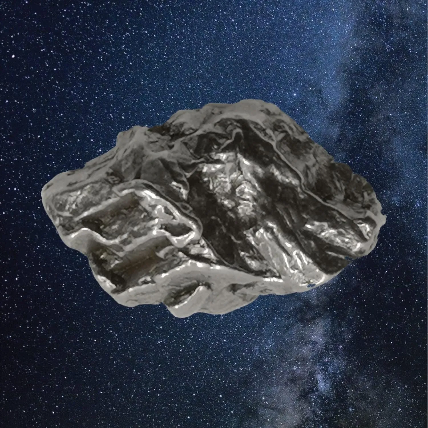 happylandgifts® Shooting Star for him and her with Personalized Certificate | Iron Meteorite for Space and NASA Enthusiasts | 6th Iron Anniversary and Lovers | Space Stuff | Moon Rock
