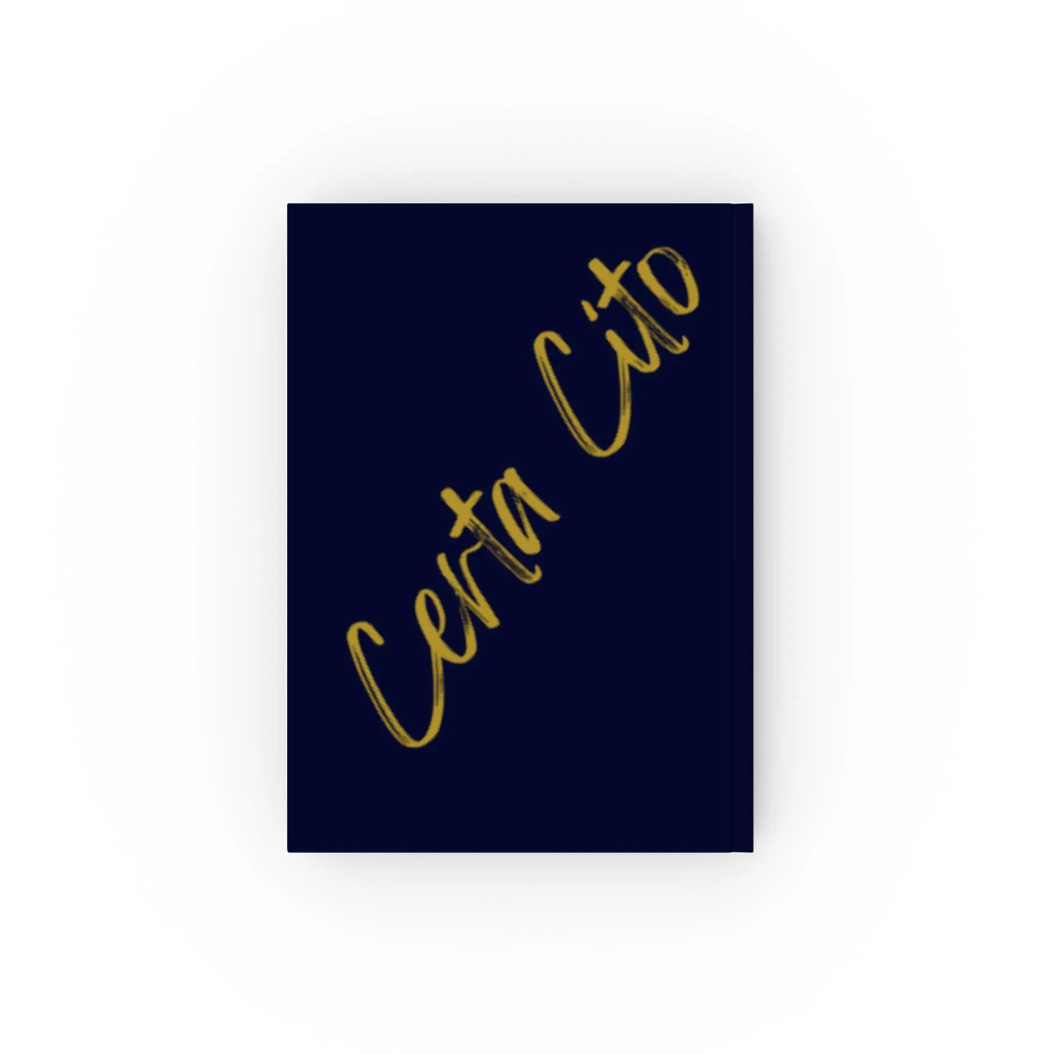Hard-Backed Journal – RASIGS Edition Certa Cito
