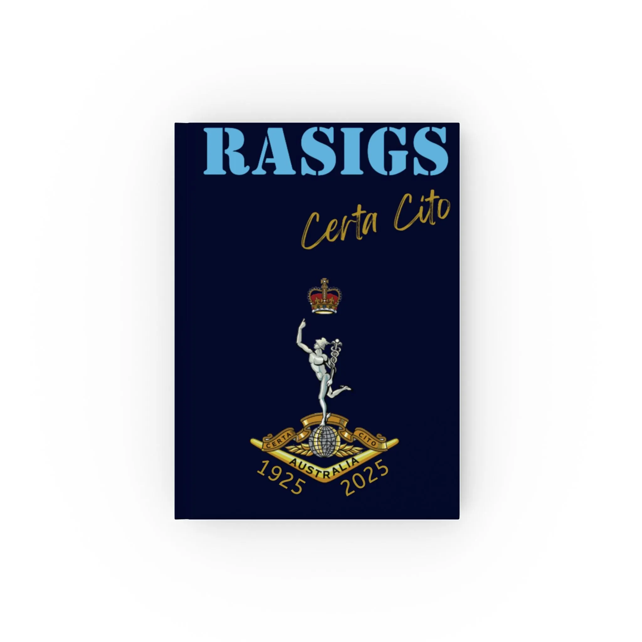 Hard-Backed Journal – RASIGS Edition Certa Cito