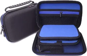 Hard Shell Diabetic Supplies Travel Case Bag Carrying Case for Diabetes Testing Kit, Blood Sugar Test Strips, Lancets, Lancing Device, Glucose Meter, Insulin Pen, Alcohol Wipes, Needles, Syringes