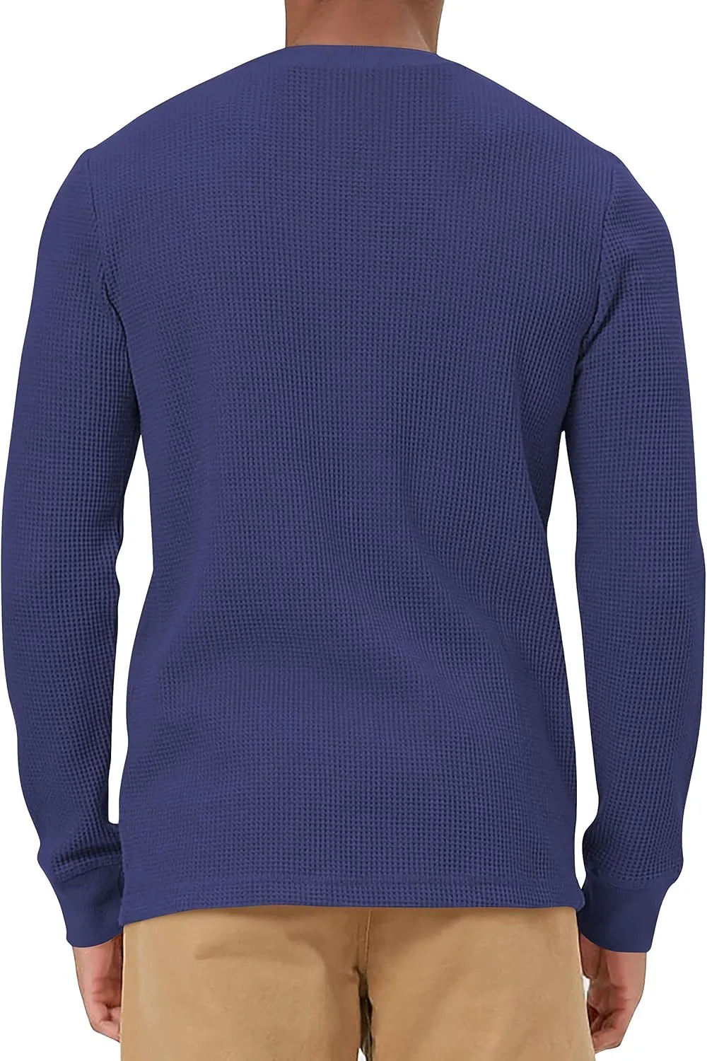 Hat and Beyond Mens Heavyweight Thermal Shirts Long Sleeve Cotton Crew Neck Cold Big Tall Tops