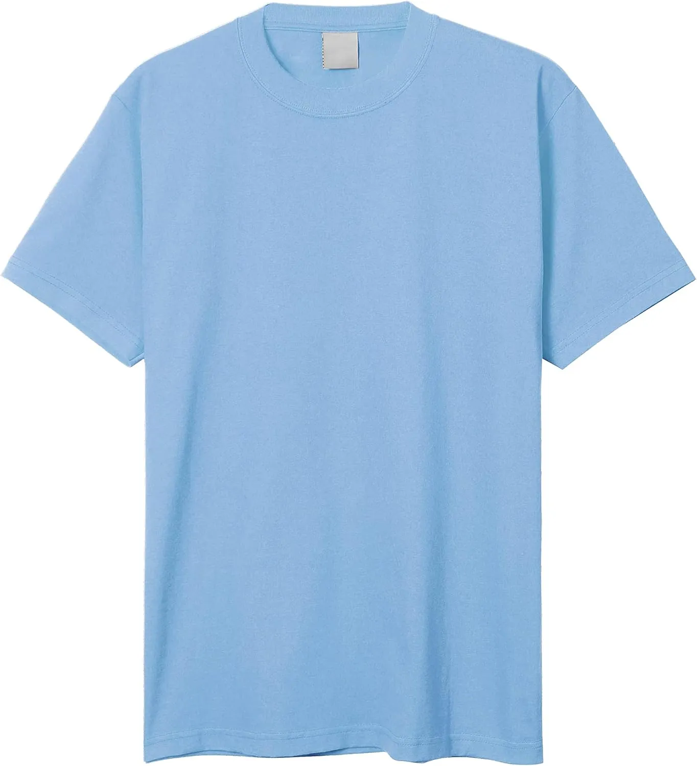 Hat and Beyond Mens Super Max Heavyweight Cotton T Shirt Solid Short Sleeve Tee S-5XL
