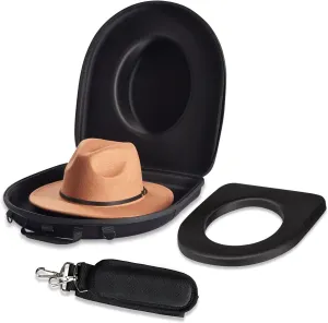 Hat Case for Baseball Caps,Hat Carrier Travel Case Ball Cap Carrier Organizer Carry On Hat Bag Backpack