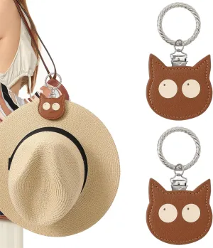Hat Clip for Travel Sun Hat Holder Hang on Bags Hands Free Hats Clip-on Luggage Women’s Outdoor Travel Accessory