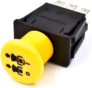 HD Switch 10 AMP Upgrade Blade Engage PTO Clutch Switch Replaces Bad BOY MOWERS Lightning Z Series, BadBoy
