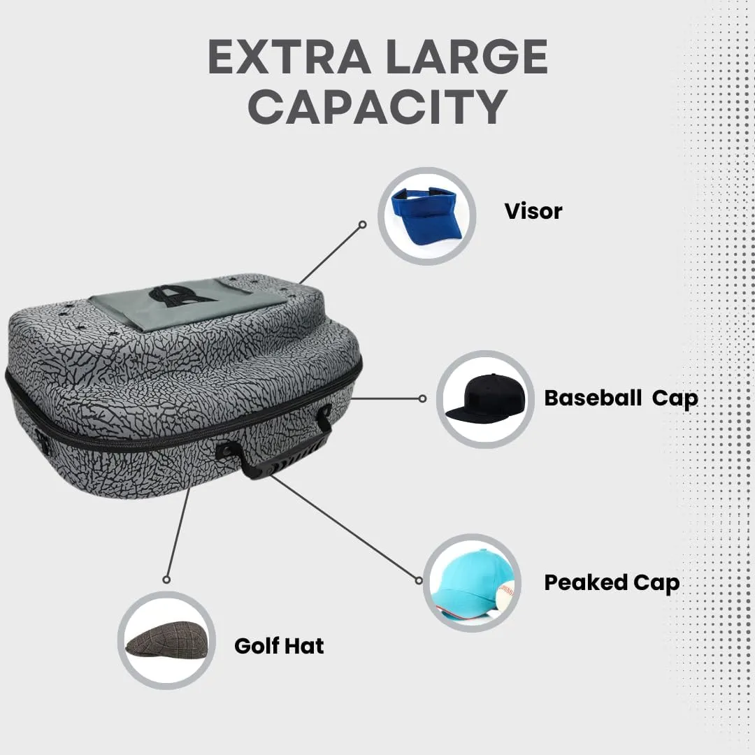 HG Travel VIP Carrier Case, Multi Use up to 14 Hats