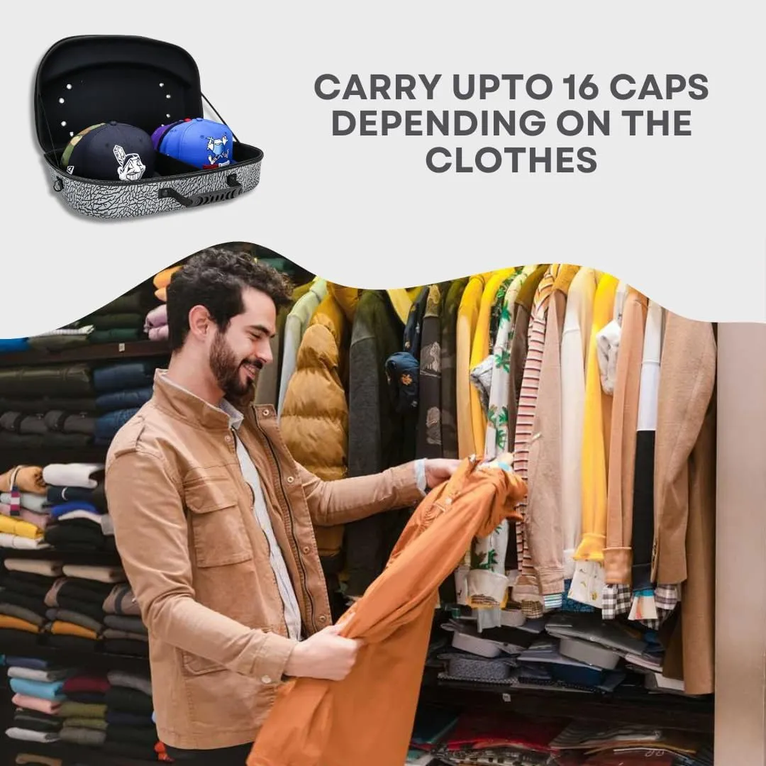 HG Travel VIP Carrier Case, Multi Use up to 14 Hats