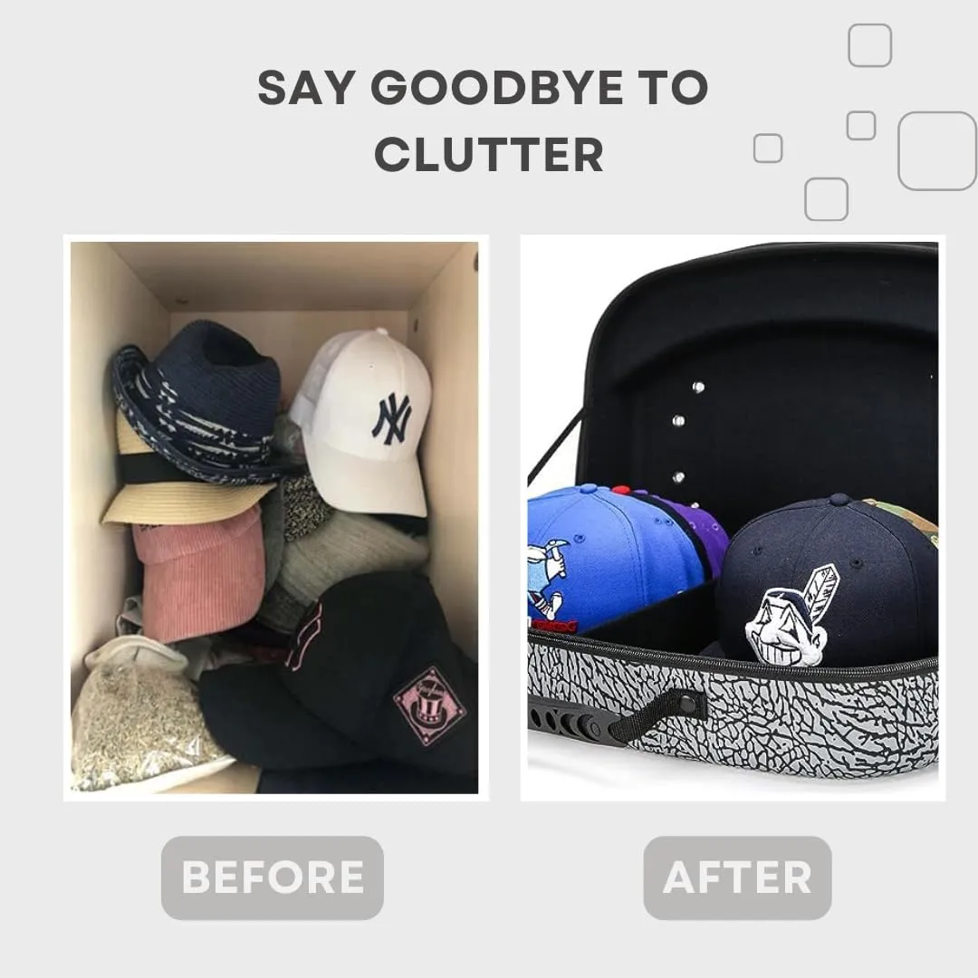 HG Travel VIP Carrier Case, Multi Use up to 14 Hats