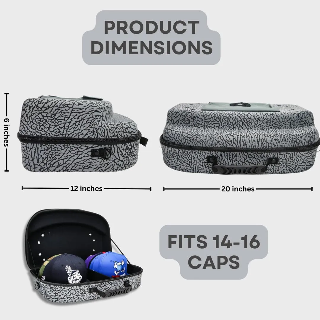 HG Travel VIP Carrier Case, Multi Use up to 14 Hats