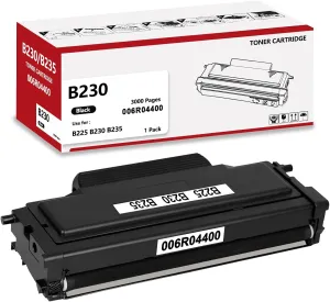 High Yield B225 B230 B235 Toner Cartridge Black Replacement for 006R04399 006R04400 006R04401 for Xerox B225 B230 B235 Printer (3000 Pages,1-Pack)